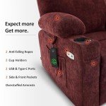 MCombo Petite Power Lift Recliner with Massage & Heat