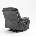 Electric Lift Recliner Chair with Massage & Heat