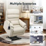 FLEXISPOT XL6 Leather Dual Motor Power Recliner