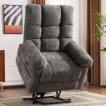 Oversized Power Lift Recliner with Massage & Heat