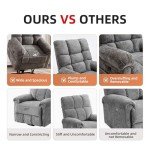 Oversized Power Lift Recliner with Massage & Heat