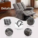 Oversized Power Lift Recliner with Massage & Heat