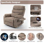 Power Lift Recliner Chair with Massage & Heat