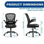 Youhauchair Ergonomic Mesh Lift Chair - Black