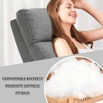 Grey Recliner Chair for Home Theater Comfort
