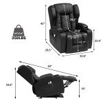 Big Lift Chair Recliner for Elderly with Massage
