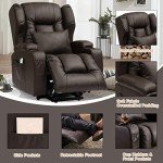 Electric Power Lift Recliner Chair with Massage