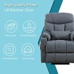 Electric Lift Recliner Chair with Heat & Vibration
