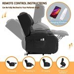 Big Lift Chair Recliner for Elderly with Massage