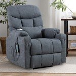 Electric Lift Recliner Chair with Heat & Vibration
