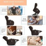 Electric Power Lift Recliner Chair with Massage