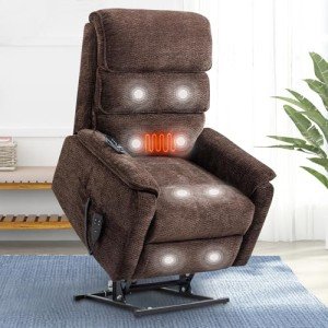 Cinkehome Heated Massage Lift Chair Recliner