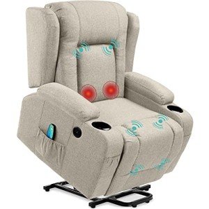 Modern Electric Power Lift Chair with Massage & Heat