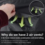 Heavy-Duty Cover for Lift Chairs - Black