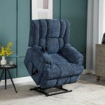 Dual Motor Lift Recliner Chair with Massage & Heat