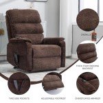 Cinkehome Heated Massage Lift Chair Recliner