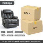 EZZUP Lay Flat Massage Lift Recliner Chair