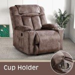 CANMOV Power Lift Recliner Chair with USB & Cups