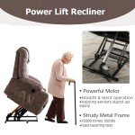 CANMOV Power Lift Recliner Chair with USB & Cups