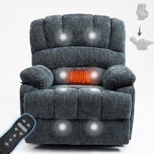 Trustyue Power Lift Recliner with Massage & Heat
