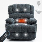 Trustyue Power Lift Recliner with Massage & Heat