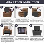 Stretch Recliner Cover for Power Lift Chairs