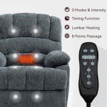 Trustyue Power Lift Recliner with Massage & Heat