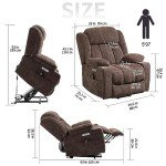 2024 Power Lift Recliner with Massage and Heat