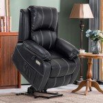 MCombo Petite Power Lift Recliner Chair with Massage