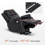 MCombo Petite Power Lift Recliner Chair with Massage