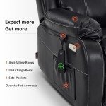 MCombo Petite Power Lift Recliner Chair with Massage