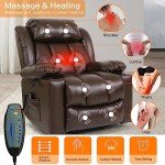 Power Lift Recliner Chair with Massage & USB Ports