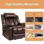 Power Lift Recliner Chair with Massage & USB Ports