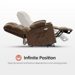 MCombo Dual Motor Lift Recliner Chair with Heat