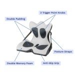 Adjustable Lumbar Support Cushion for Chairs & Couch
