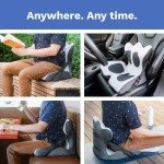 Adjustable Lumbar Support Cushion for Chairs & Couch