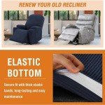 High Stretch Slipcover for Power Lift Recliners