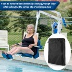Waterproof Lift Chair Cover for Inground Pools