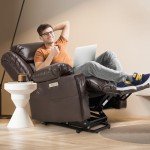Power Lift Recliner Chair with Massage and Heat