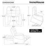 Irene House Dual Motor Lay Flat Lift Chair