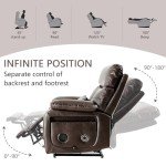 Power Lift Recliner Chair with Heat & Massage