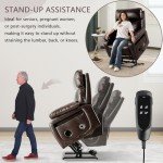 Power Lift Recliner Chair with Heat & Massage