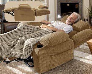 Large Triple Motor Recliner Lift Chair for Elderly
