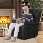 Electric Lift Recliner with Massage and Heat