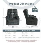 Dual Motor Lay Flat Power Lift Recliner Set