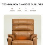 Irene House Leather Lay Flat Lift Recliner Chair