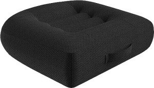 Portable Mesh Lift Chair Booster Cushion - Black