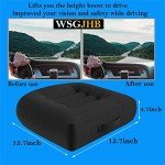 Portable Mesh Lift Chair Booster Cushion - Black