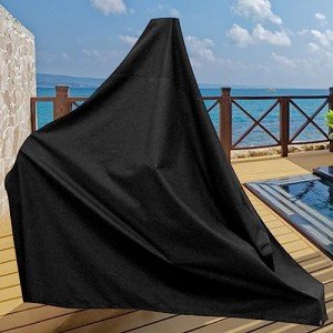 Heavy Duty Lift Chair Protective Cover - Black
