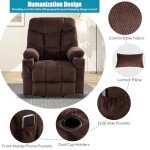 GUEAPY Power Lift Recliner with Heat and Massage
